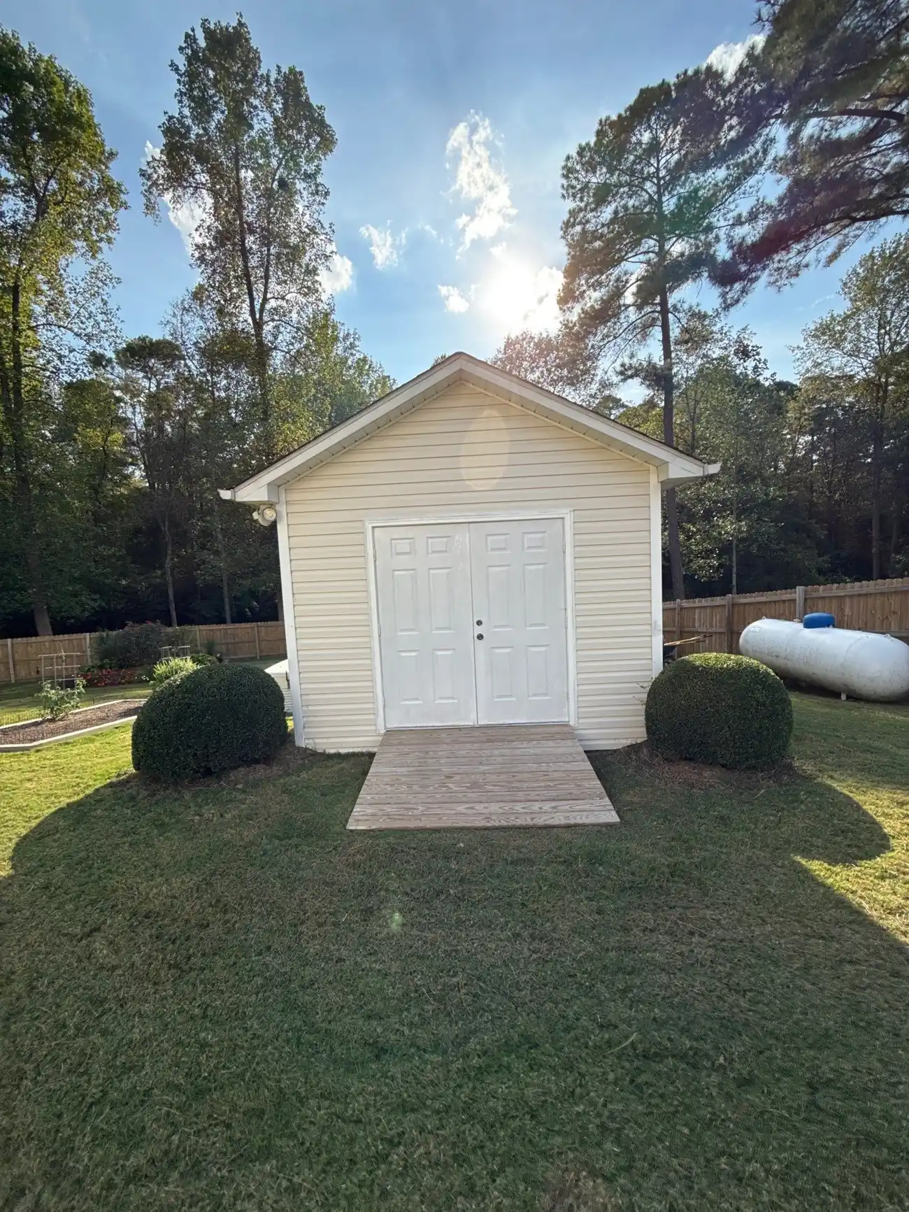 Landscaping project in Cameron, NC by Green Garden Landscaping