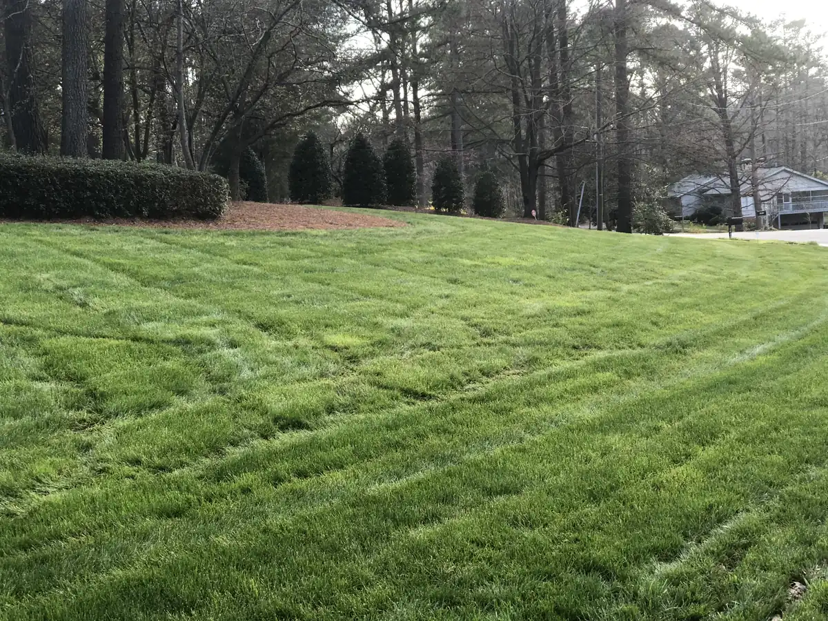 Landscaping project in Sanford, NC by Green Garden Landscaping